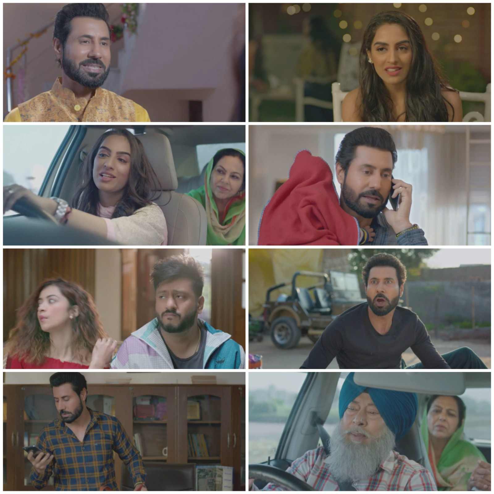 Jinne Jamme Saare Nikamme (2021) Punjabi Full Movie HD ESub Screenshot