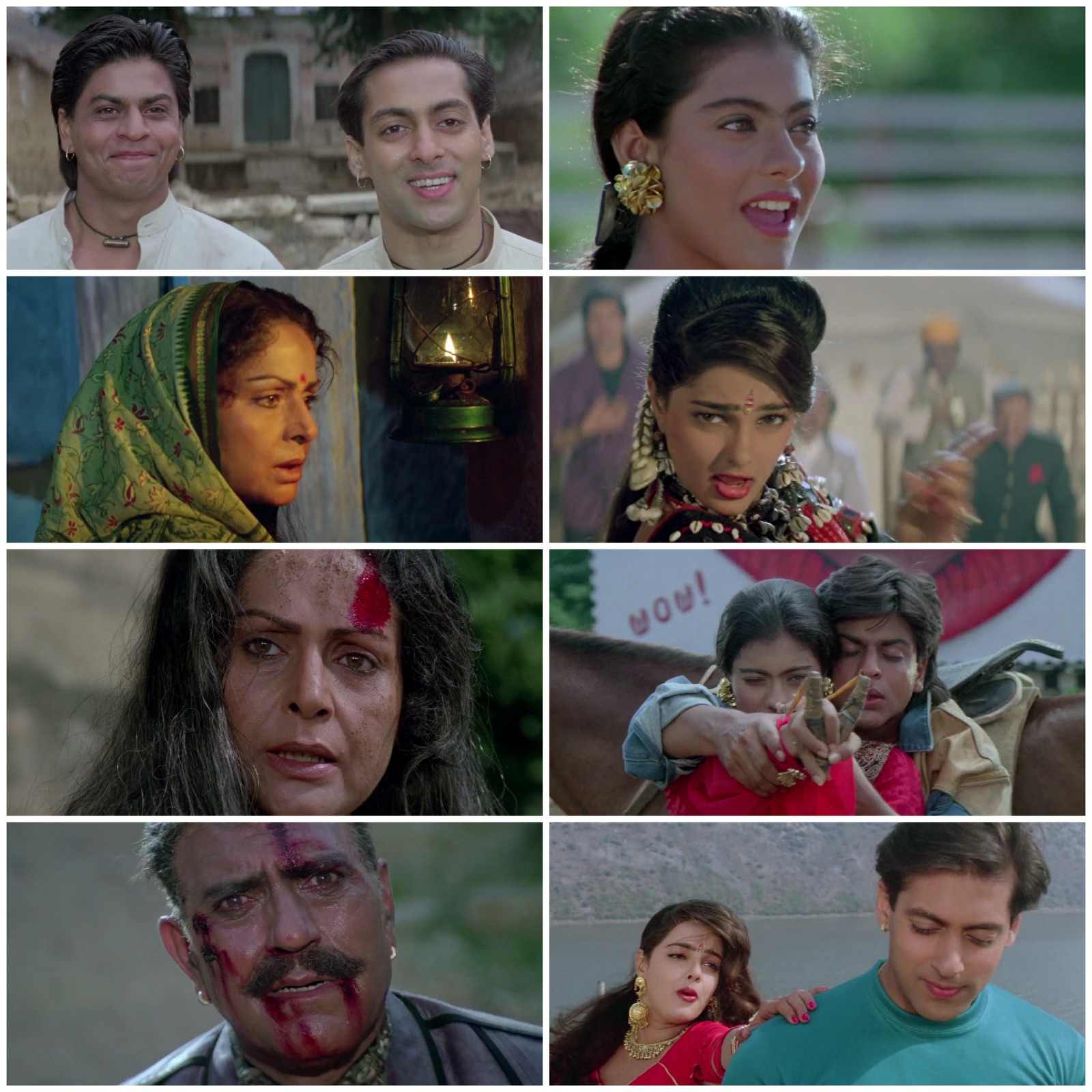 Karan Arjun (1995) Bollywood Hindi Full Movie Webdl Screenshot