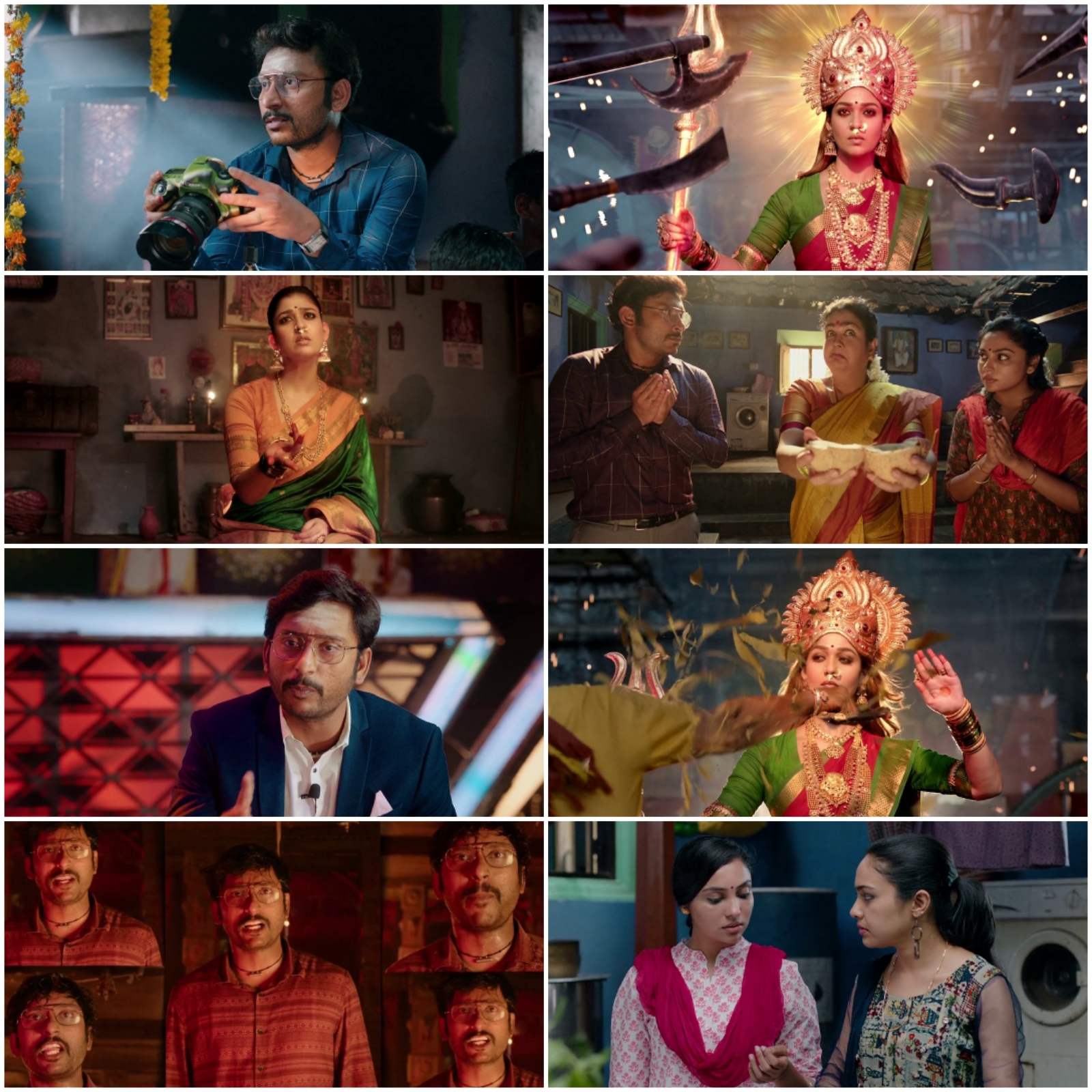 Mookuthi Amman (2022) South Hindi Dubbed Full Movie UnCut HD ESub Screenshot