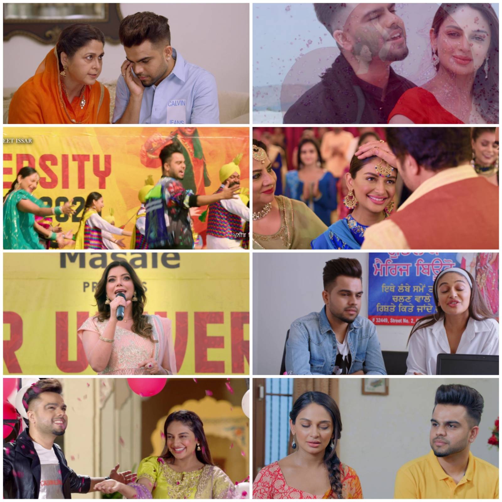 Teri Meri Gal Ban Gayi (2022) Punjabi Full Movie HD ESub Screenshot